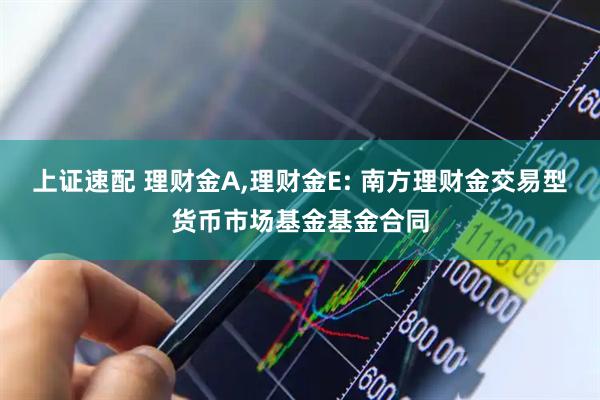 上证速配 理财金A,理财金E: 南方理财金交易型货币市场基金基金合同